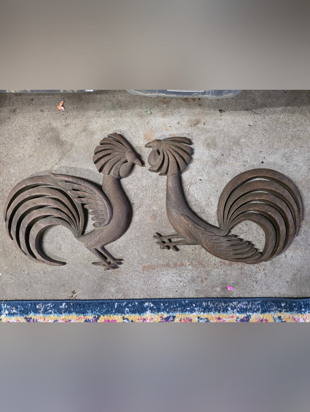 Vintage | Burwood | Rooster Wall Hangings | Guc